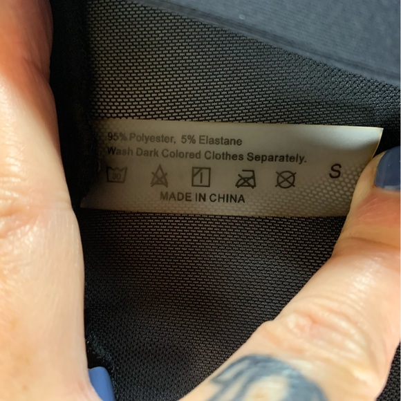 Sheer Mesh Pants Sz S Black Beachy Festival Moto‎ Boho Edgy Western - Picture 5 of 9